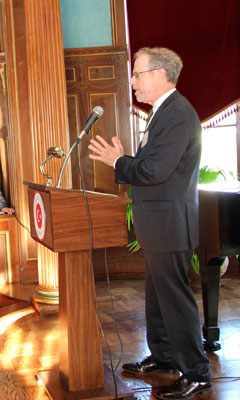 John O'Keefe talking